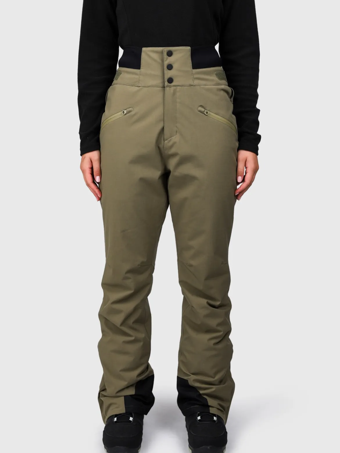 Whitewater Women Snow Pants | Dusky Green