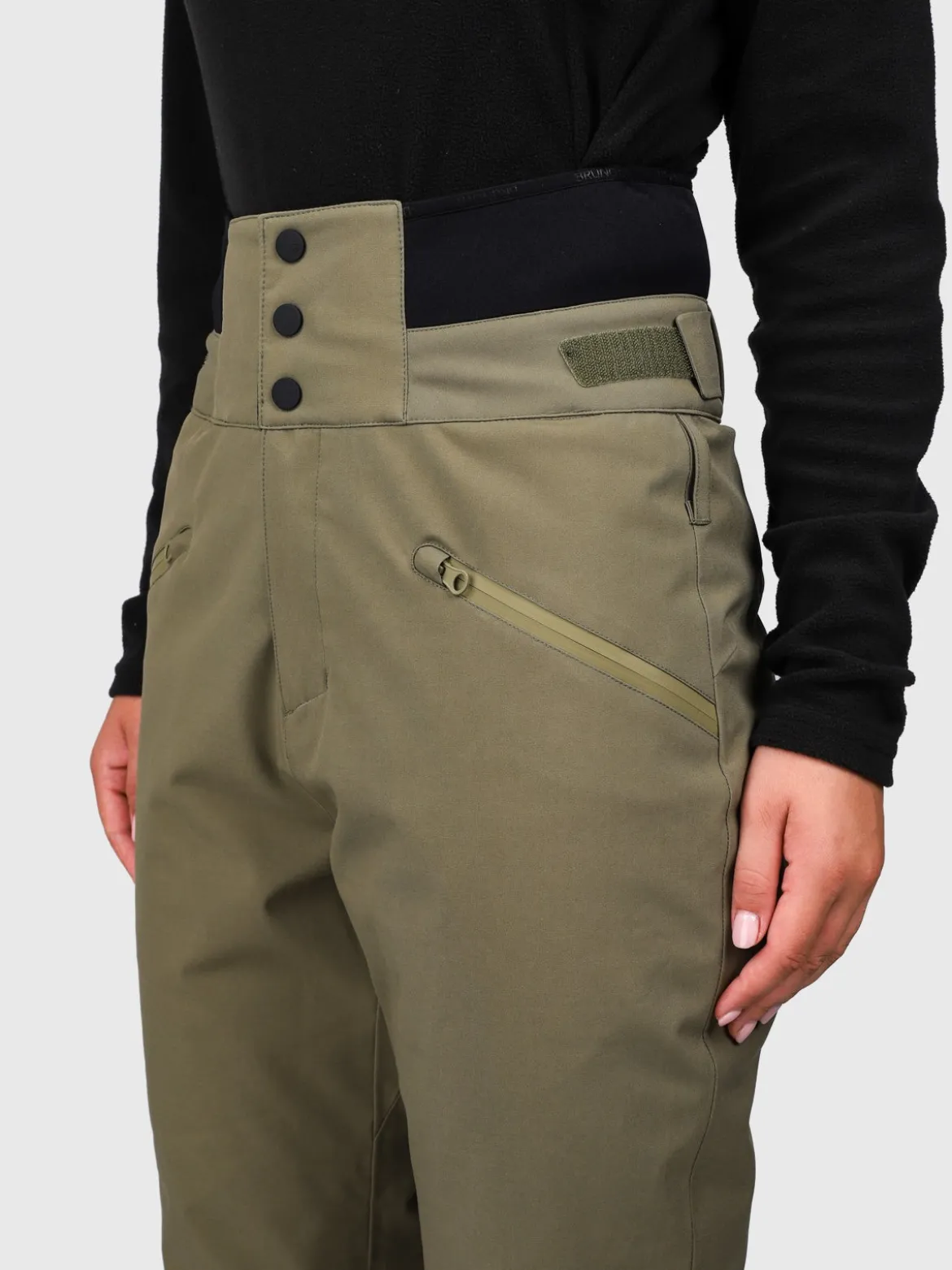 Whitewater Women Snow Pants | Dusky Green