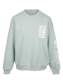 Yanouka Dames Sweater | Aqua Grey