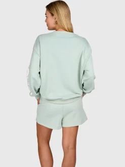 Yanouka Dames Sweater | Aqua Grey