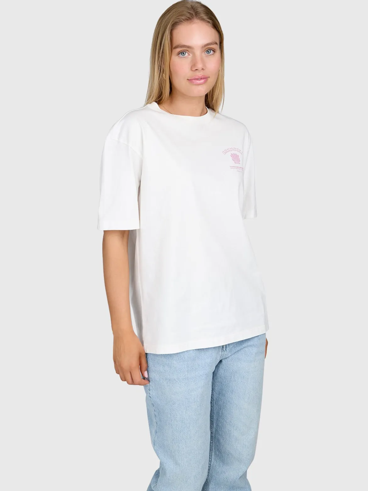 Zaymare Dames T-shirt | Mauve Mist