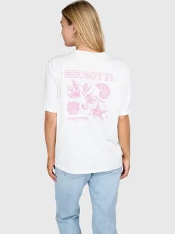 Zaymare Dames T-shirt | Mauve Mist