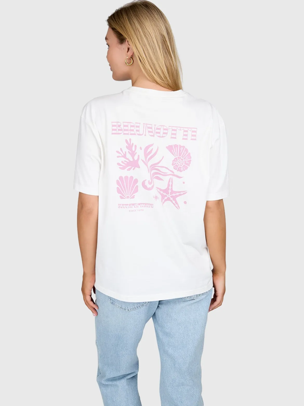 Zaymare Dames T-shirt | Mauve Mist