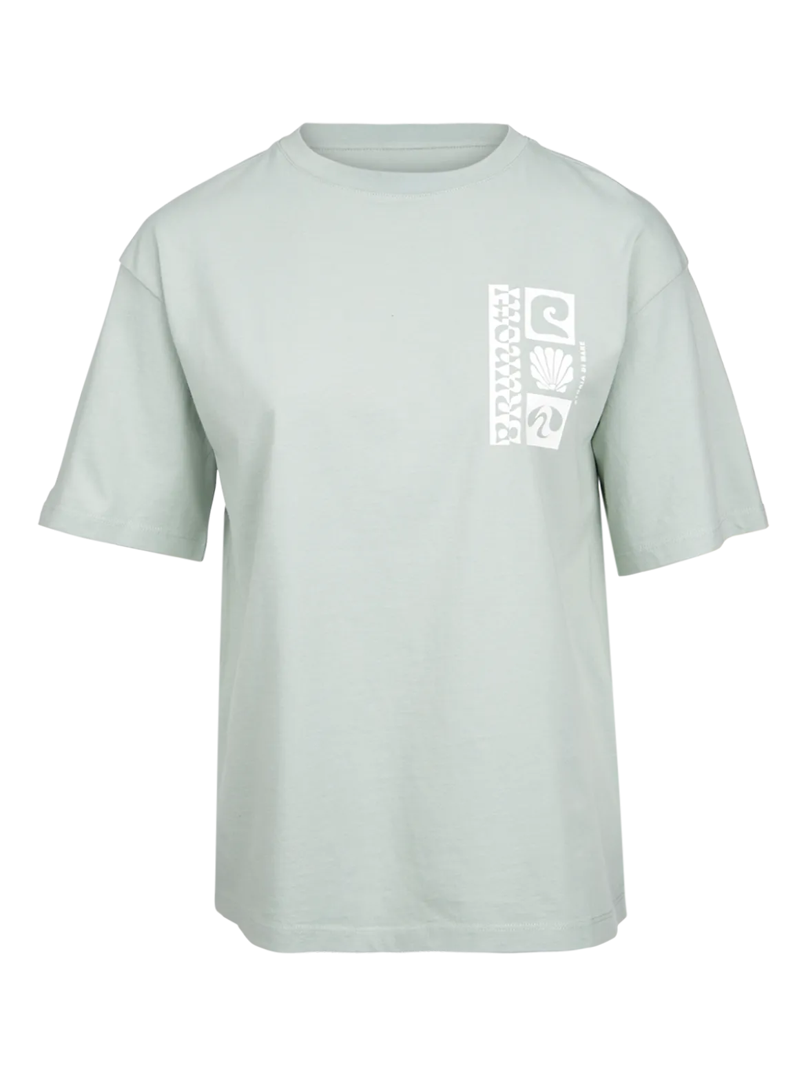 Zennanda Dames T-shirt | Aqua Grey