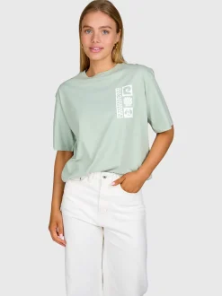 Zennanda Dames T-shirt | Aqua Grey