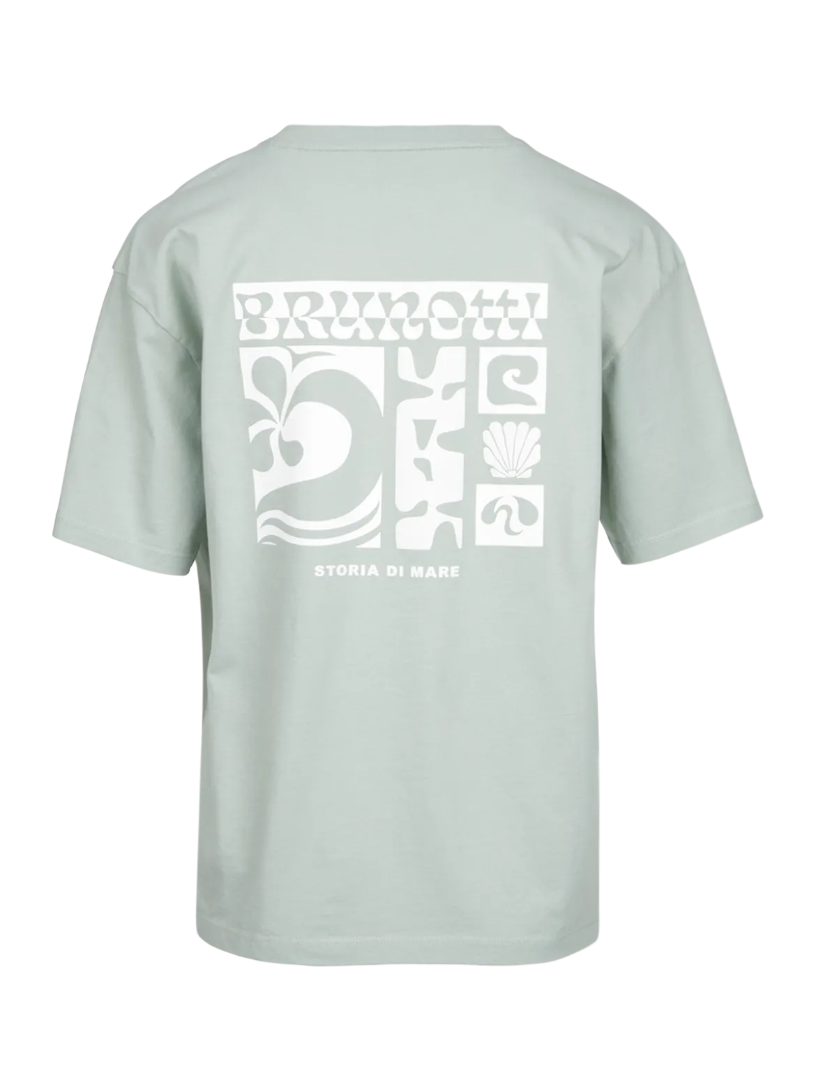 Zennanda Dames T-shirt | Aqua Grey