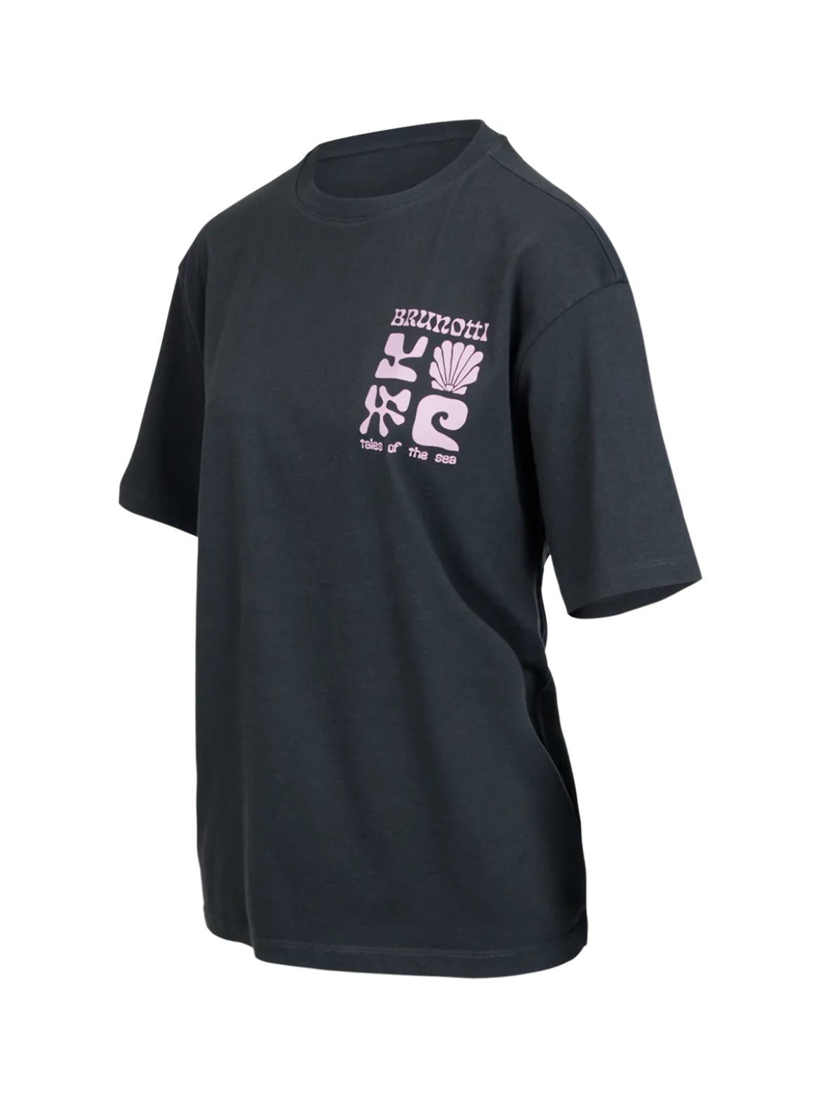 Zennanda Dames T-shirt | Pirate Black