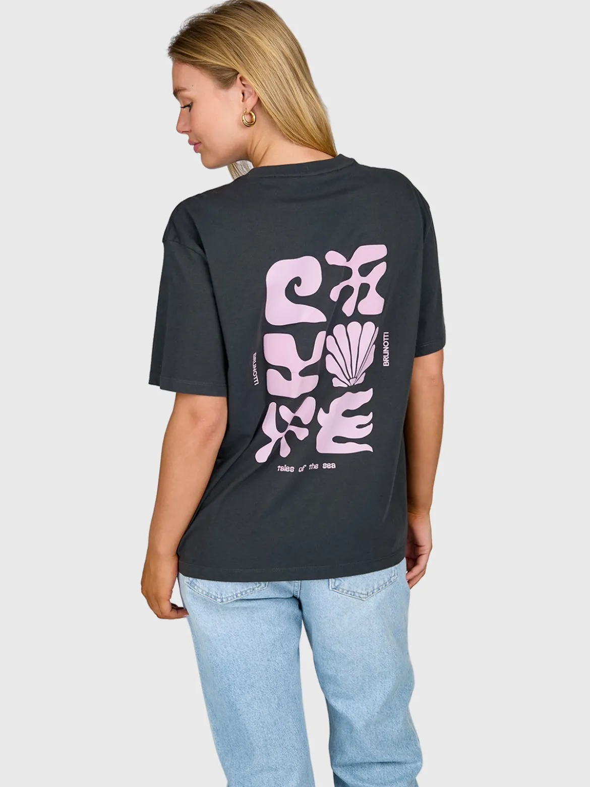 Zennanda Dames T-shirt | Pirate Black
