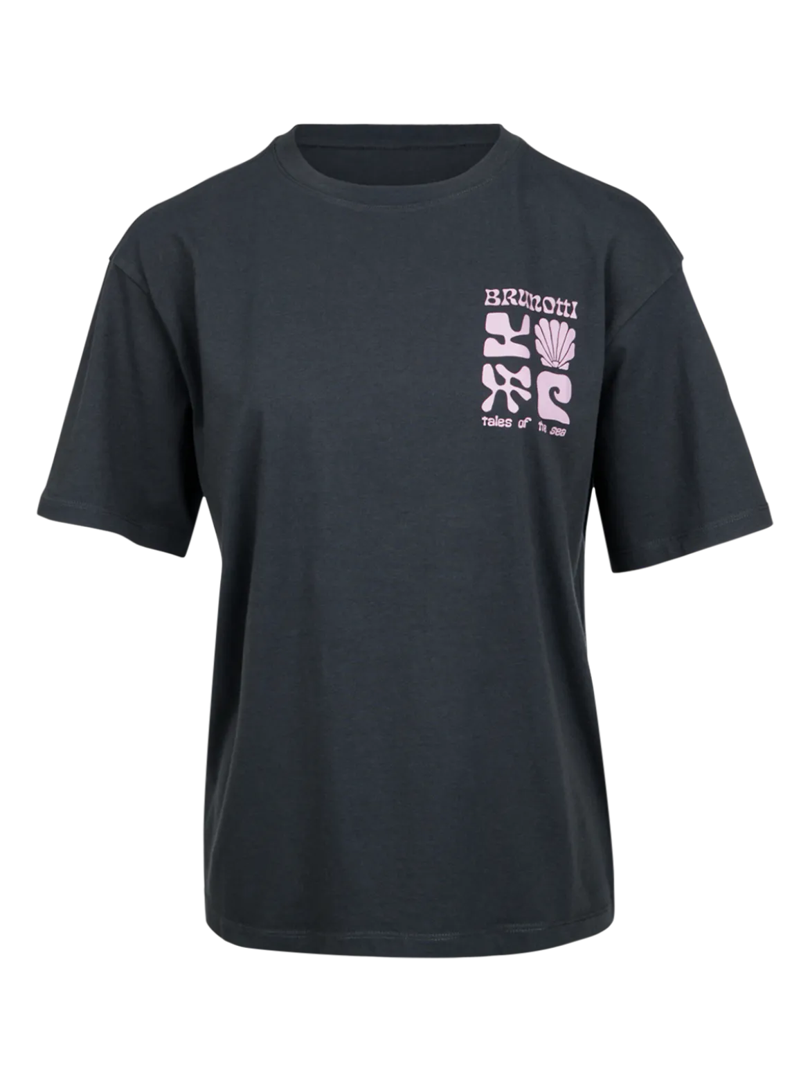 Zennanda Dames T-shirt | Pirate Black