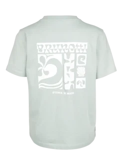 Zennandy Meisjes T-shirt | Aqua Grey